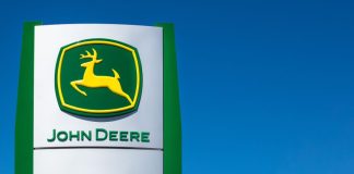 John Deere sign