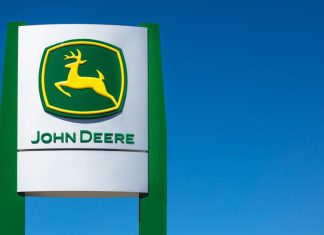 John Deere sign