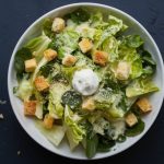 A Caesar salad