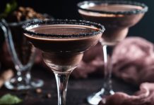 Chili chocolate martini