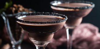 Chili chocolate martini