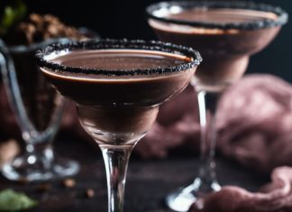 Chili chocolate martini