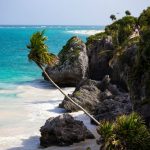 A view of the Tulum beach