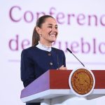 Sheinbaum during Dec. 3 mañanera