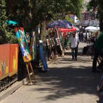 Photographs of the "Saturday Bazaar". Federal District, Colonia San Angel, Alvaro Obregon.