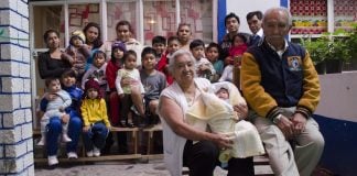 A large Mexican family