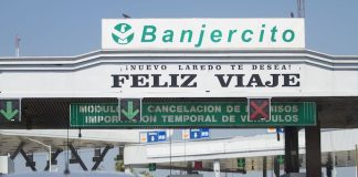 Nuevo Laredo border with texas