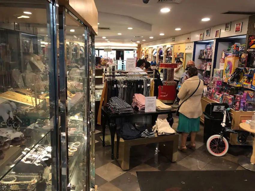 Inside a Sanborns store in Mexico City