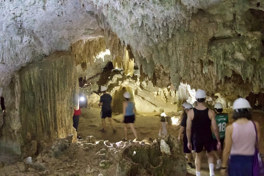 The very best underground cave walk in the Riviera Maya