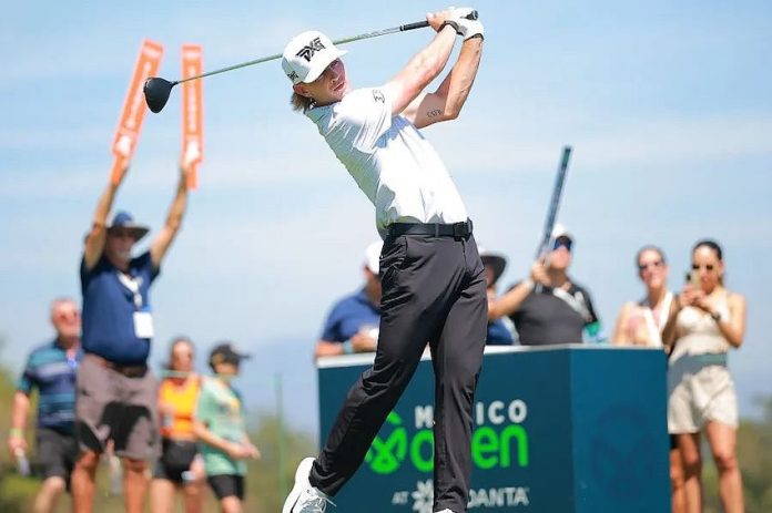 Jake Knapp at the PGA Vedanta Tour in Puerto Vallarta, which will return in 2025.