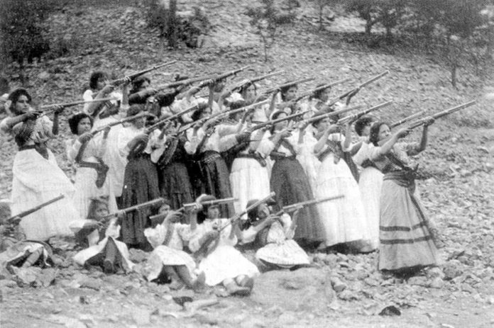 Adelitas were the female warriors who fought in the Mexican Revolution.