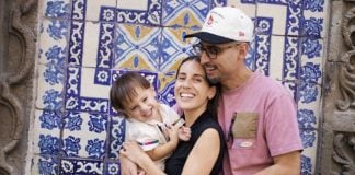 Alan Chazarro and his family