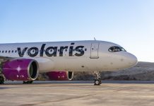 A Volaris airplane