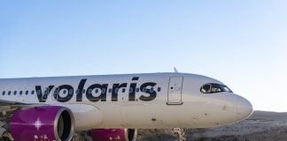 A Volaris airplane