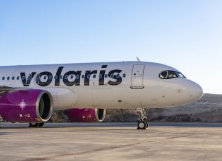 A Volaris airplane