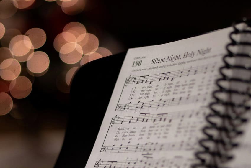 Silent Night is "Noche de Paz" in Spanish. Though it has different lyrics, the melody is the same.