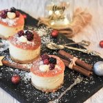 Rompope cheesecake bites