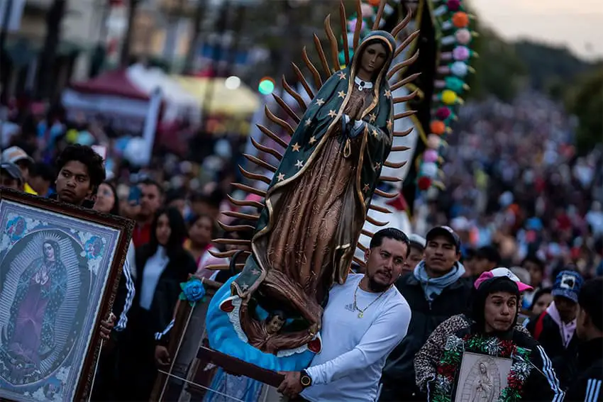 Day of the Virgin of Guadalupe draws millions to CDMX Basilica