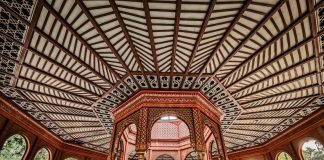 View of Kiosko Morisco, a beautiful landmark of Santa María la Ribera (CDMX)
