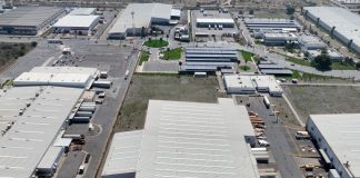 An industrial park in Mexico