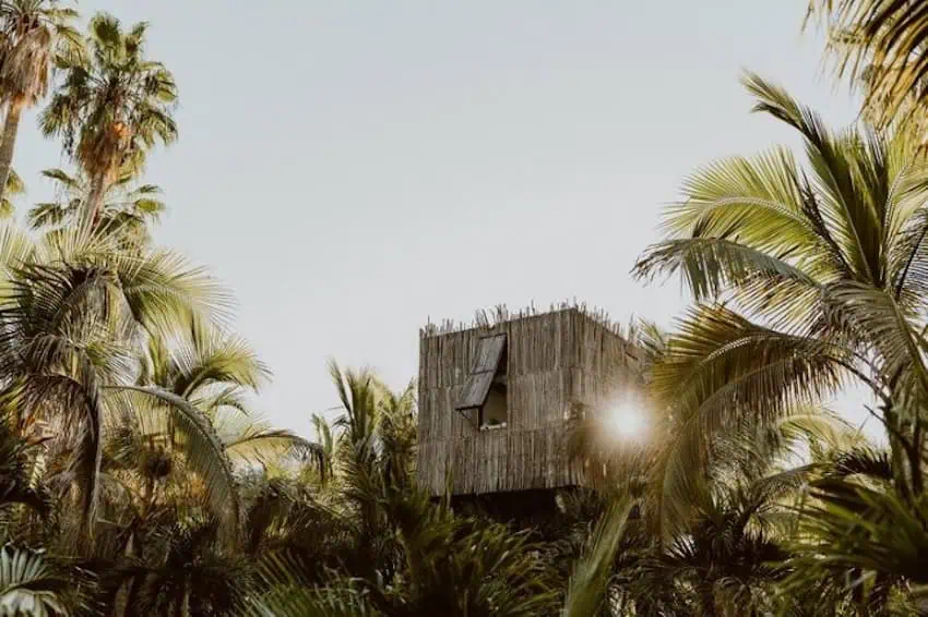 Façade of Acre hotel in Los Cabos