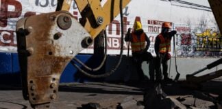 Formal sector construction workers