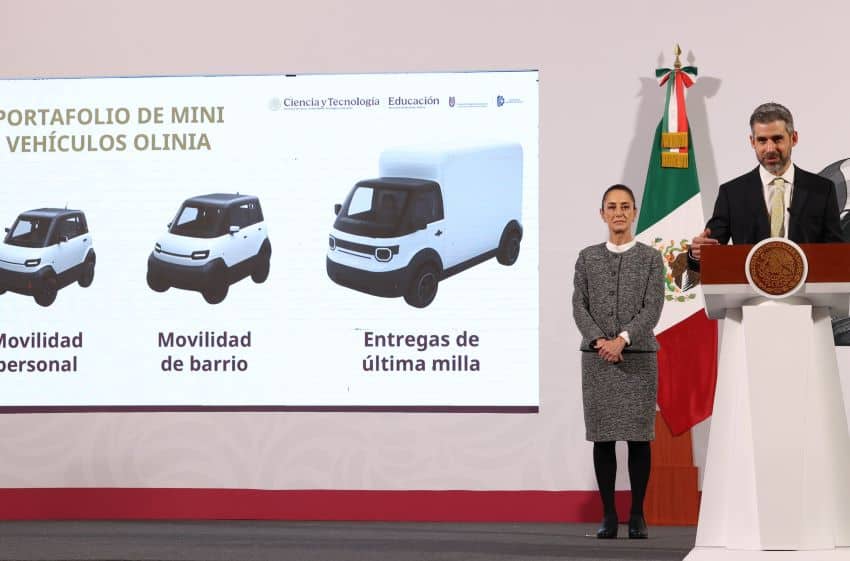 Mexico to unveil electric vehicle Olinia at 2026 World Cup