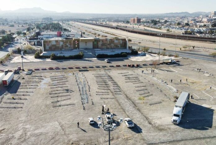 El Punto is the first of three deportee shelters to go up in Ciudad Juárez, Chihuahua.