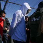 Deportees in Ciudad Juárez, Mexico in January 2025