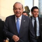 Billionaire Carlos Slim in a business suit