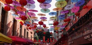 Mexico City's Barrio Chino during Chinese New Year