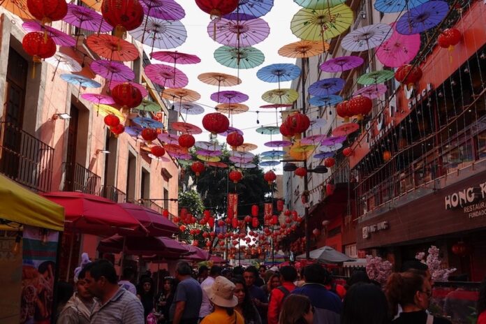 Mexico City's Barrio Chino during Chinese New Year