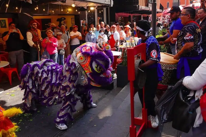 Mexico City's Barrio Chino during Chinese New Year