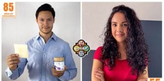 Enrique González and Lizette Minjares