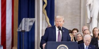 Trump is expected to sign a slew of executive orders before his supporters this evening.