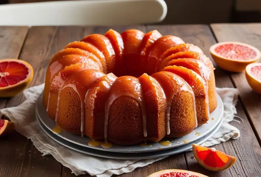 A Mexican grapefruit cake