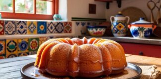 A Mexican grapefruit cake