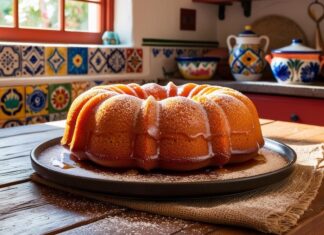 A Mexican grapefruit cake