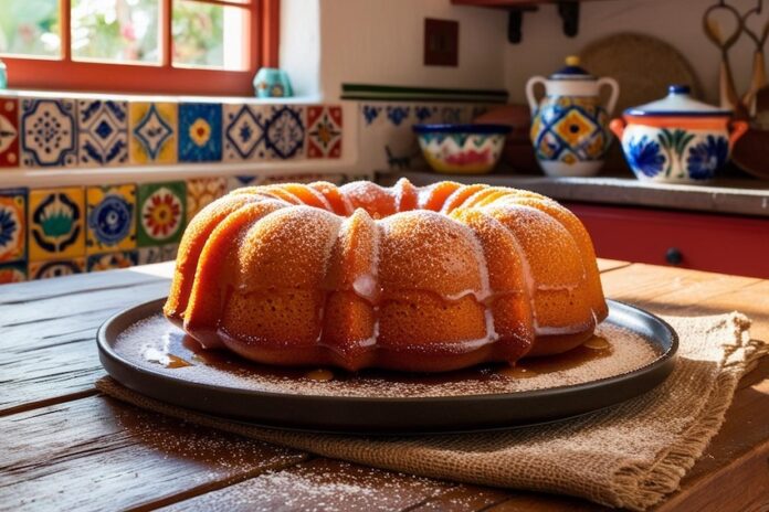 A Mexican grapefruit cake