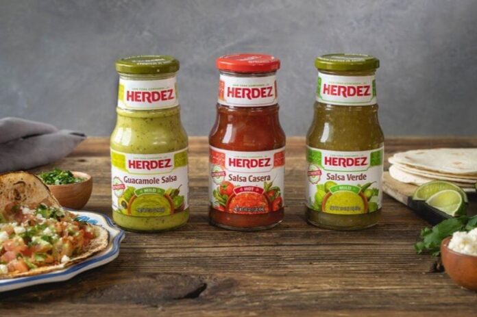 A variety of Grupo Herdez salsas that are exported and sold in the United States