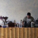 A barman at one of the Xalapa cafes