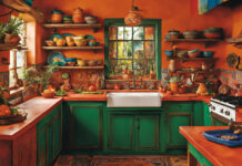 Inside a traditional Mexican kitchen