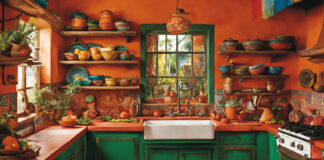 Inside a traditional Mexican kitchen