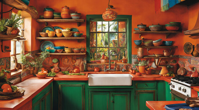 Inside a traditional Mexican kitchen