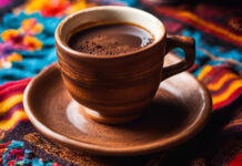 a cup of Mexican coffee