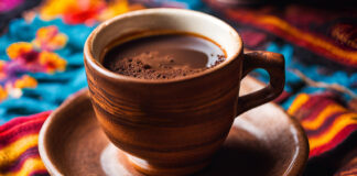 a cup of Mexican coffee