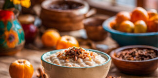 Horchata rice pudding