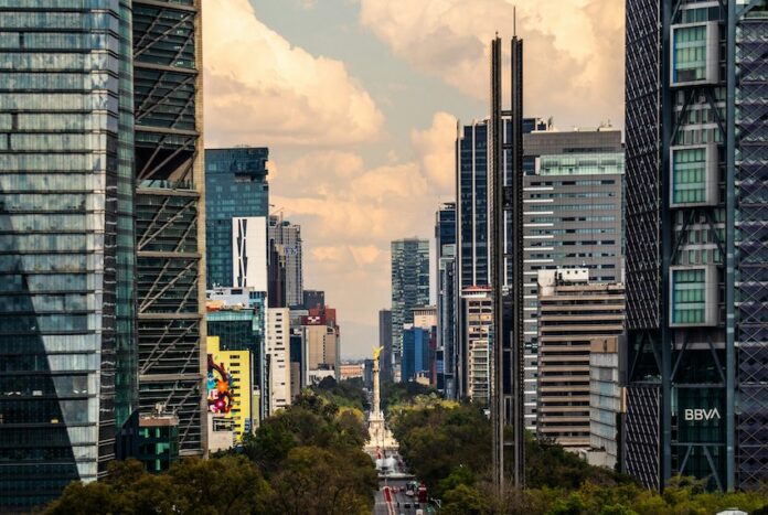 Mexico City's Reforma business district