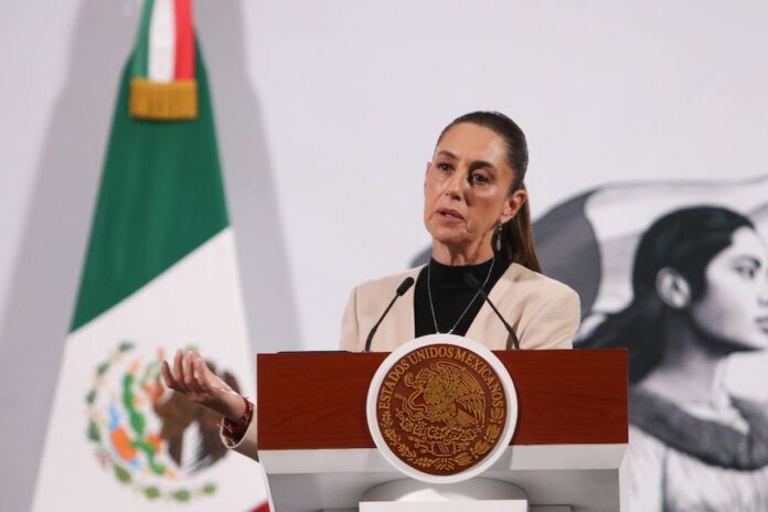 On Wednesday, Sheinbaum addressed Donald Trump's 25% tariffs on steel and aluminum, Pemex's watery oil and the perception of corruption in Mexico.