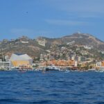 Port of Cabo San Lucas as seen from the sea